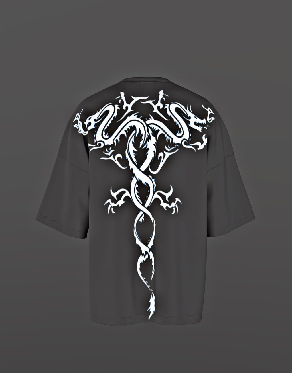 Gray Dragon Baggy Tee
