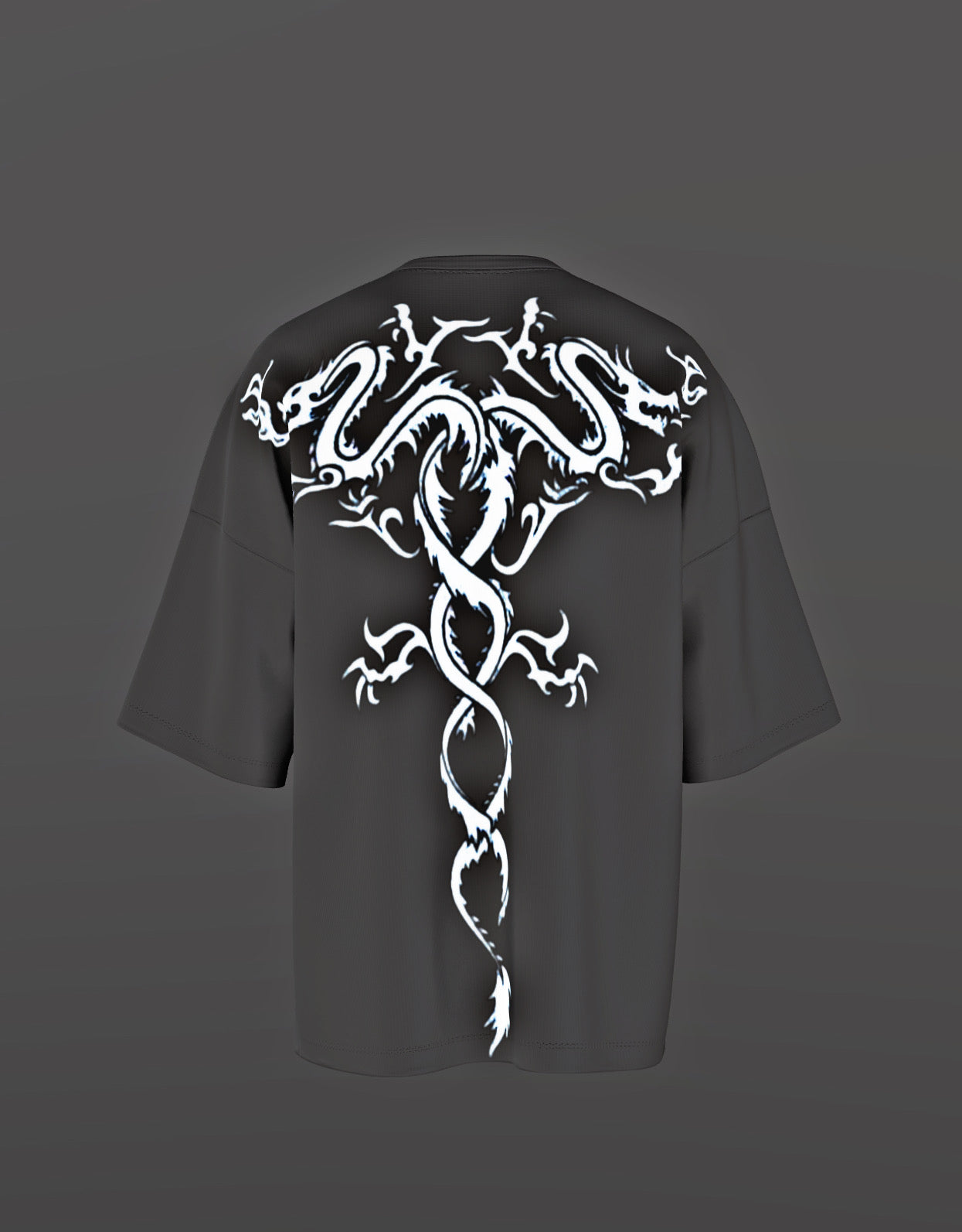 Gray Dragon Baggy Tee