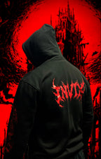 Black Venom Hoodie (Pure Cotton Fleece)