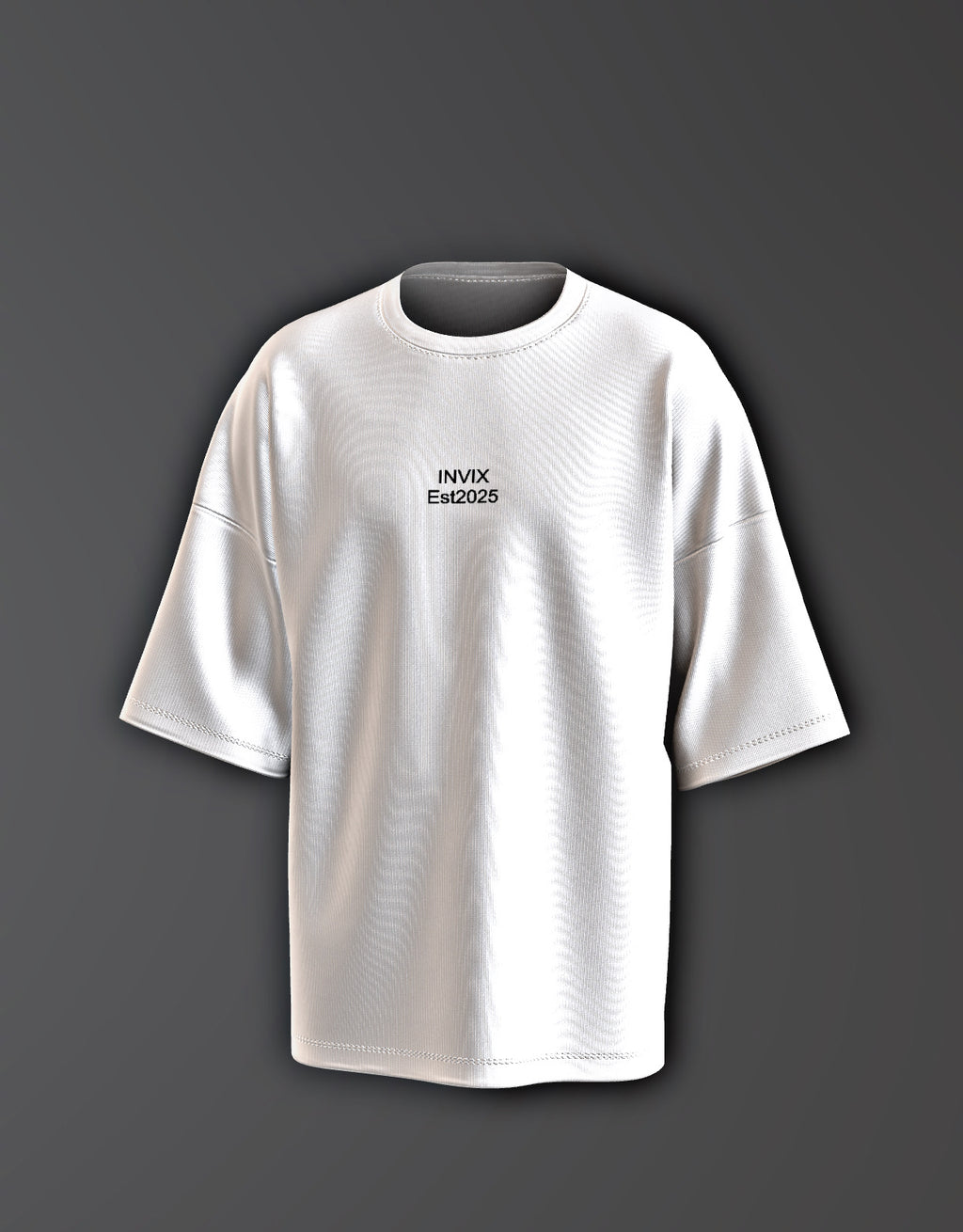 White Baggy Tee