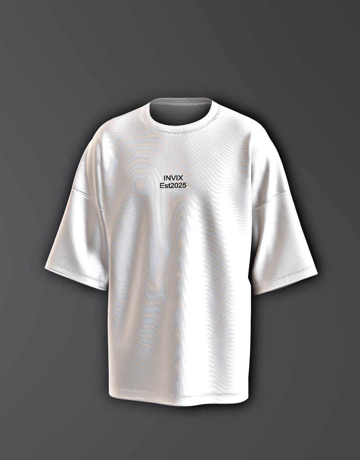 White Baggy Tee