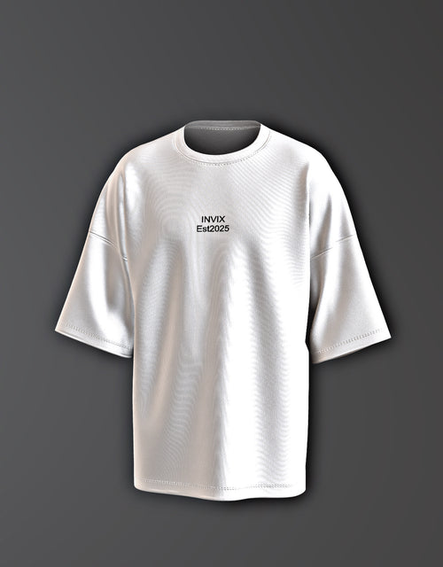 White Baggy Tee